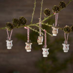 Rudolf & Venner Klarborg rensdyr ophæng 6 stk.