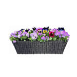 Dacore Altankasse m/Bøjler Sort - 40 cm