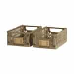 Day Foldekasse 25 x 16,5 cm - 2 stk. Walnut