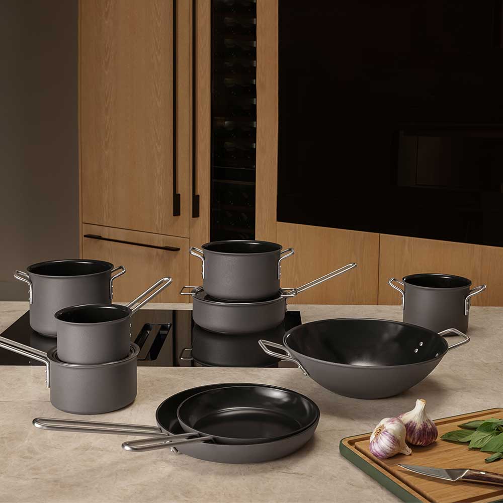 Eva Trio Grey Line Gryde 3,8 Liter - Keramisk Belægning - Billede 6