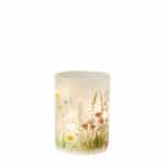 Dacore Cylinderglas Med 10 LED - Flora Rød/Gul/Hvid
