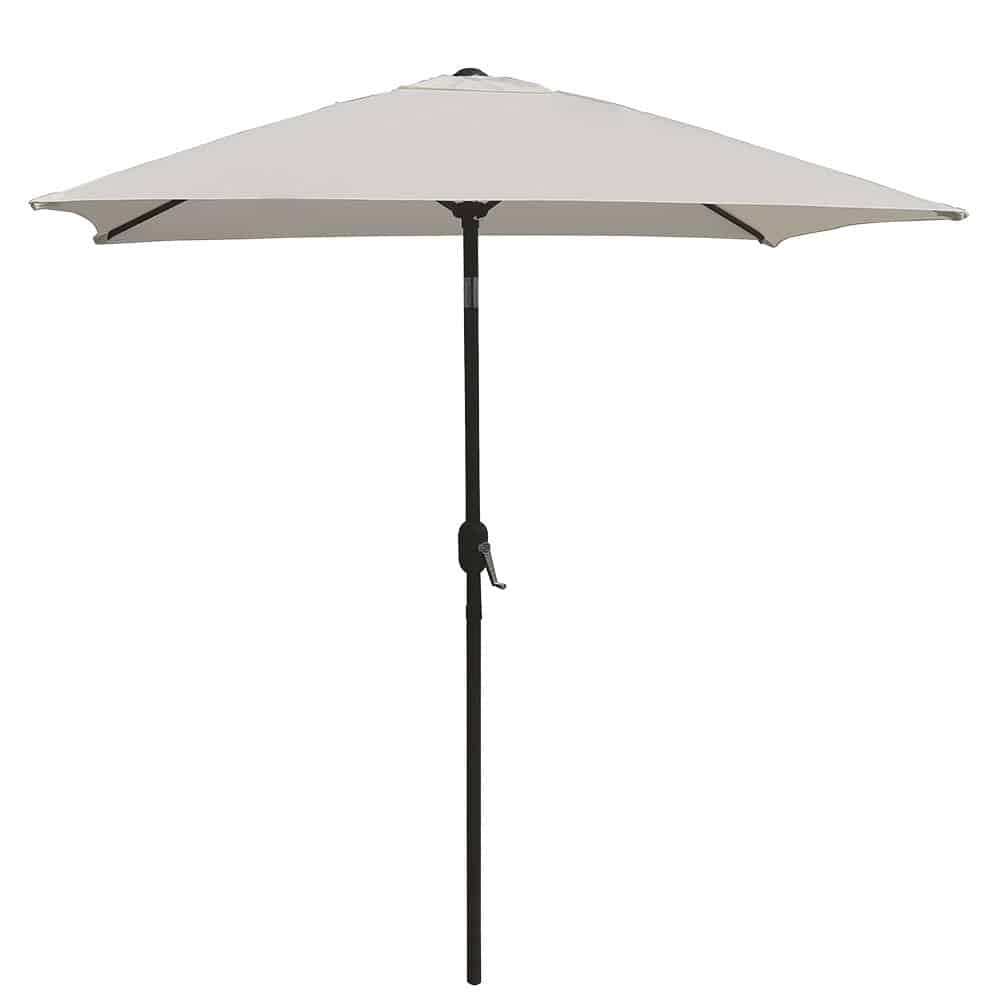 Hoffmann Aluminiums Parasol  3×3 Meter – Natur