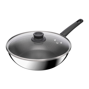 Tefal Power HybridMesh Wokpande Med Låg - Ø28 cm
