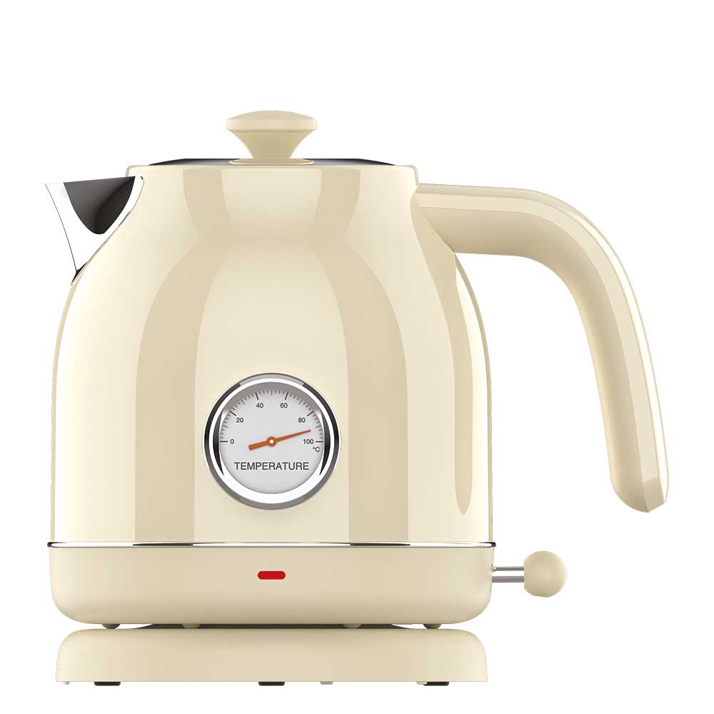 Witt Premium Retro Elkedel 1,5 Liter – Creme