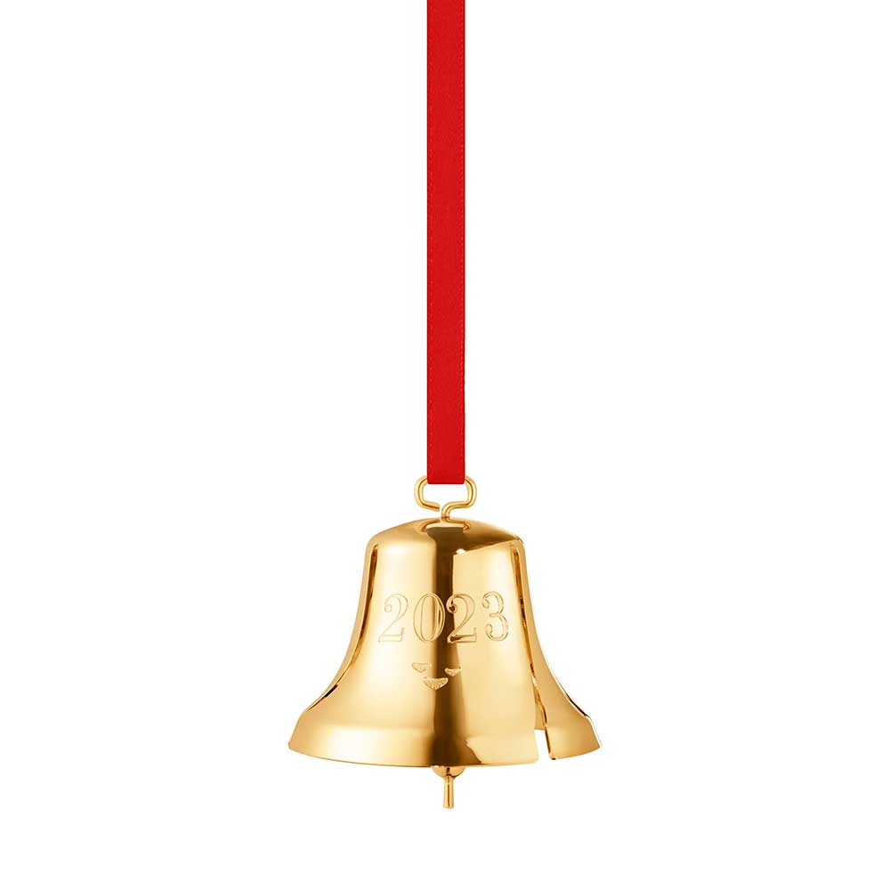 Georg Jensen Juleklokke 2023 – Forgyldt